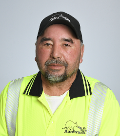 Jose, Aardvark crew member, employed since 2013