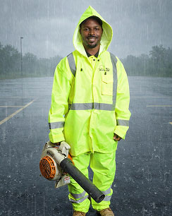 Aardvark uniform for rainy weather