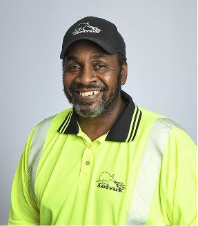 Steve, Aardvark crew member, employed since 2007