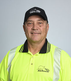 Terry, Aardvark crew member, employed since 2011